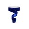 1.5"x10yd Royal Blue Velvet Wired Ribbon – Deluxe Velvet with Satin Backing-RGE165825
